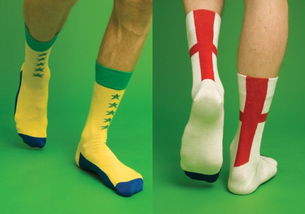 足球發燒 給襪子來點花樣吧